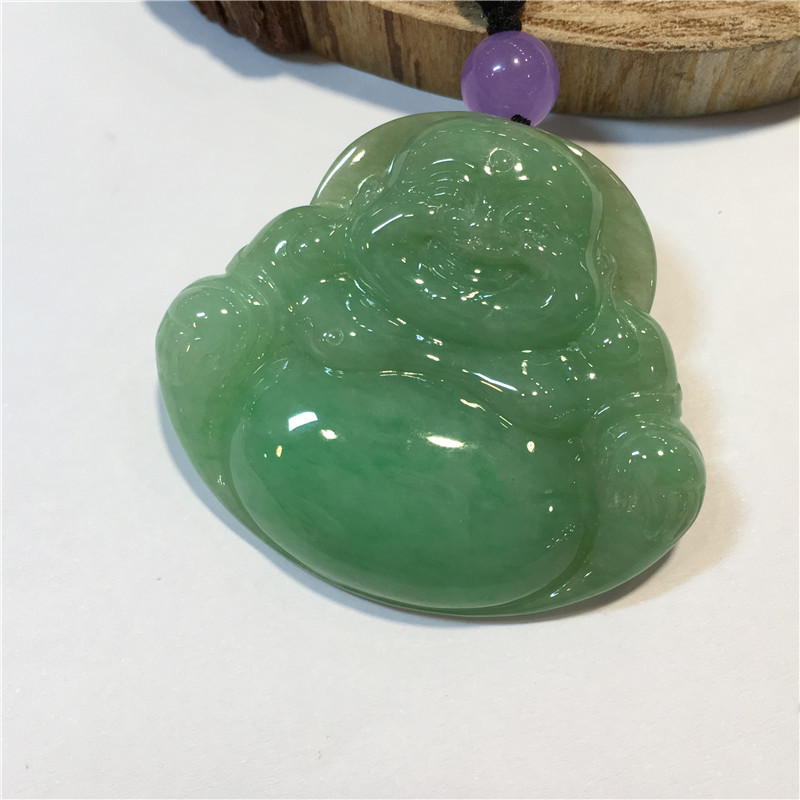 大号绿色玉佛